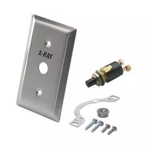DCI X-Ray Exposure Switch Kit, Stainless Steel, 1/Pk. Includes exposure switch and brushed