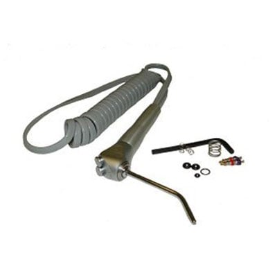 Quick-Clean Valve Core Syringe w/LT Sand Coiled Tubing. Quick-Change tip disconnect, compatible