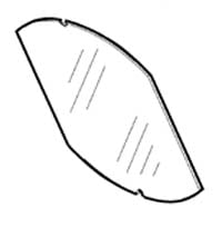 DCI Replacement Lens Splash Shield for Dental Lights, Belmont
