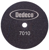 Dedeco Model Trimmer Wheel 10" Coarse - Reversible. Adheres Securely, single wheel
