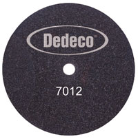 Dedeco Standard 12" Model Trimmer Wheel, Single Wheel