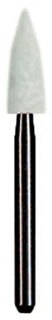 Dedeco 111/FL2 flame FG (friction grip) "White Arkansas" aluminum oxide finishing stones, box