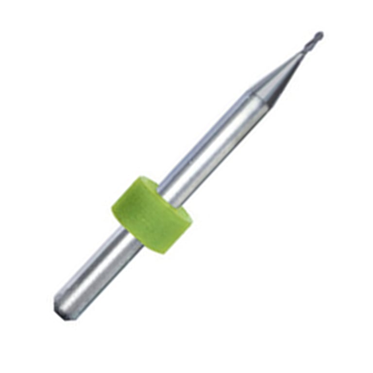Dedeco 0.8mm CVD-Diamond Milling Burs, Dentmill Compatible, 1/Pk. Designed with chemical vapor