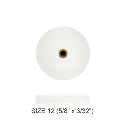 Koolies No heat grinding wheels white non-contaminating for finishing non-precious