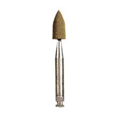 Midgets mini RA rubberized brown long-lasting point for pre-finishing all metals, package of 12