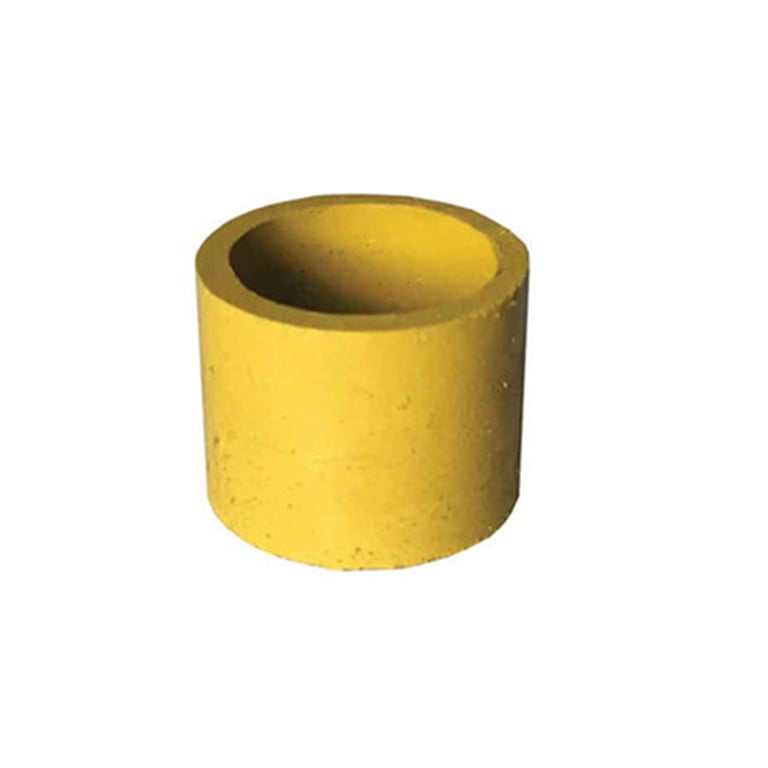 SUNBURST 1/2" x 1/2" Aluminum Oxide Bands, Coarse, 80 grit, Yellow, 12/Pk. Designed for finishing
