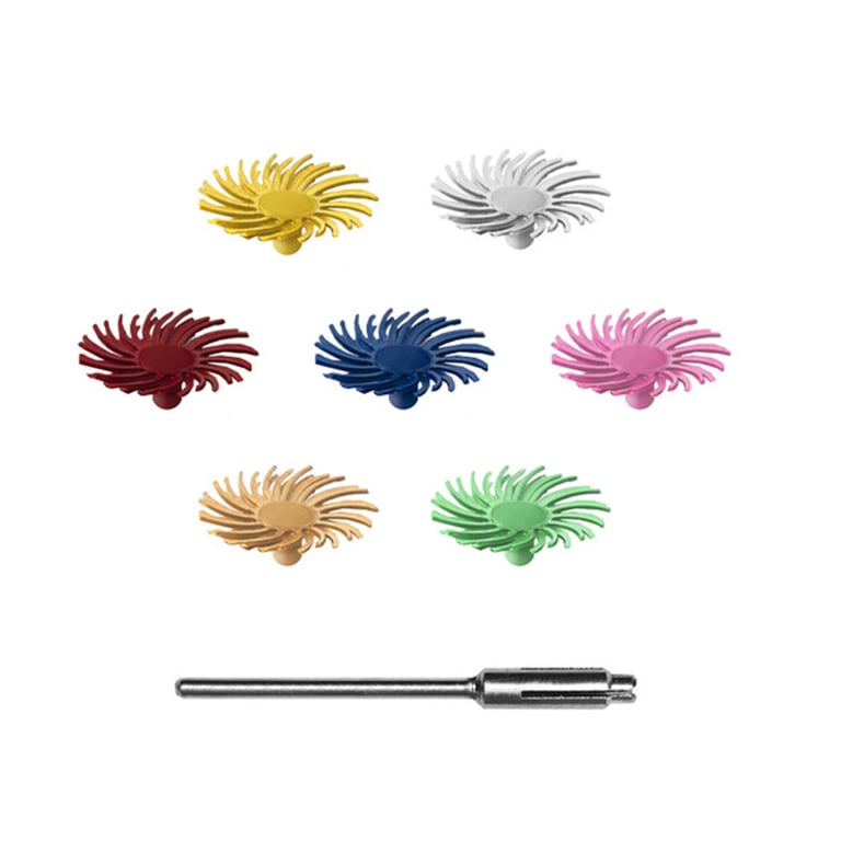 SUNBURST 1/2" TC Snap-On 43-Piece Assortment Kit. Includes: 6 each of 1/2" TC Snap-On Discs
