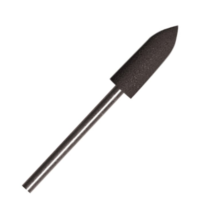 SUNBURST 3/32" Silicon Carbide Points, Medium, 240 grit, Shape 15, Black, 12/Pk. Features