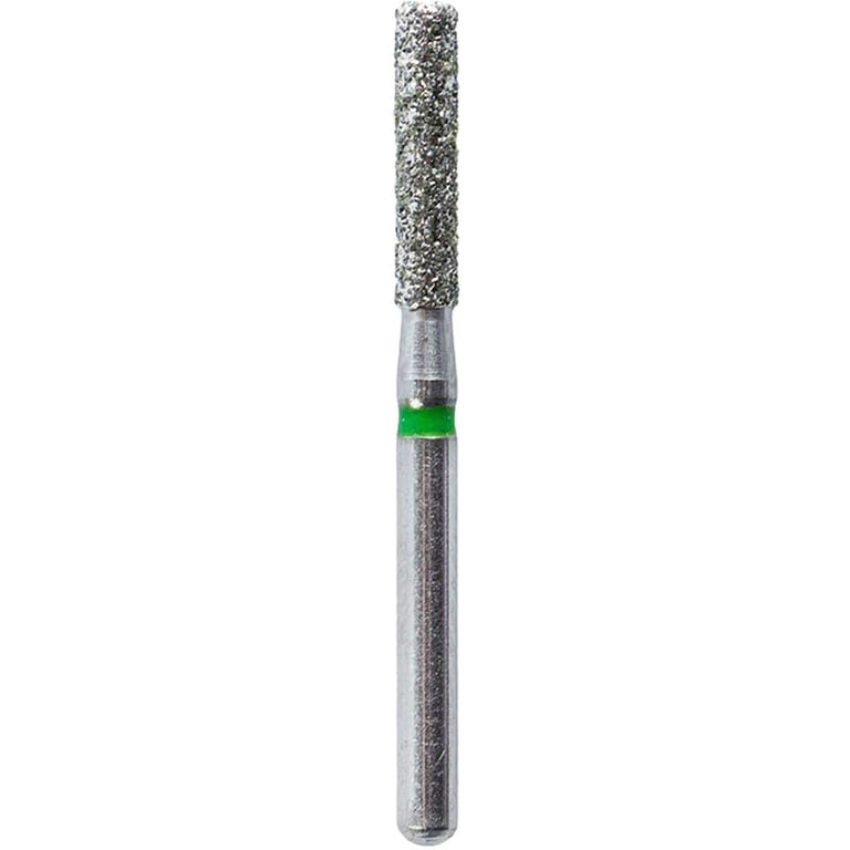 Defend FG #837KR.016 Coarse Modified Shoulder Cylinder Diamond Bur, 5/Pk