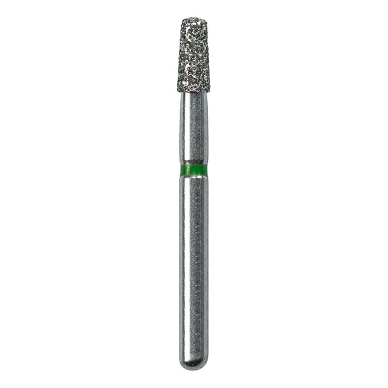 Defend FG #845KR.018 Coarse Modified Shoulder Taper Diamond Bur, 5/Pk