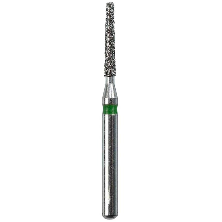 Defend FG #848.012 Coarse Flat End Taper Diamond Bur, 5/Pk