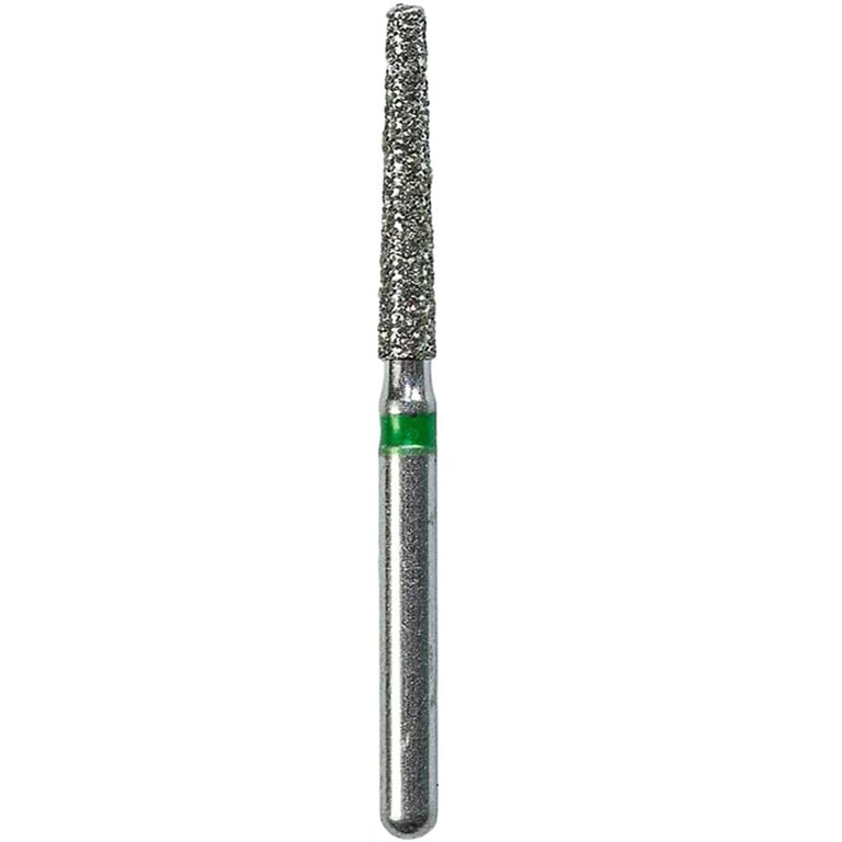Defend FG #848.016 Coarse Flat End Taper Diamond Bur, 5/Pk