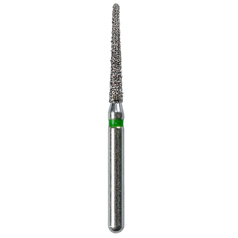Defend FG #859.014 Coarse Needle Shaped Diamond Bur, 5/Pk