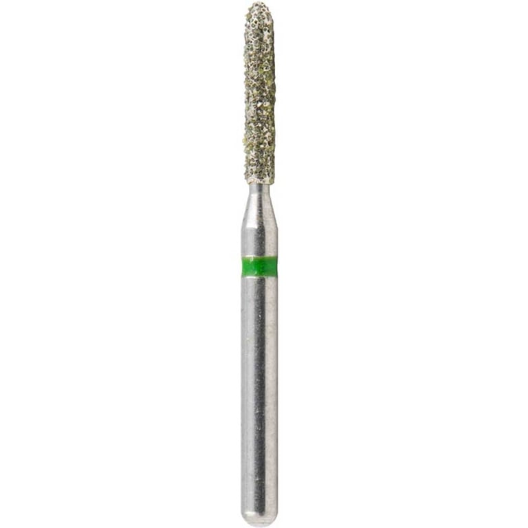 Defend FG #878.012 Coarse Torpedo Cylinder Diamond Bur, 5/Pk