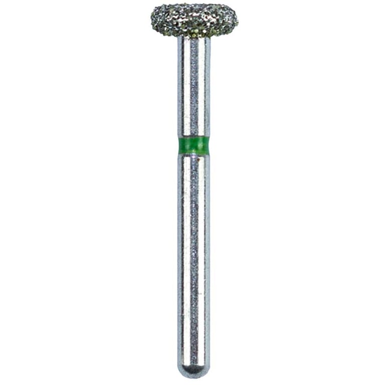 Defend FG #909.040 Coarse Wheel Shaped Diamond Bur, 5/Pk