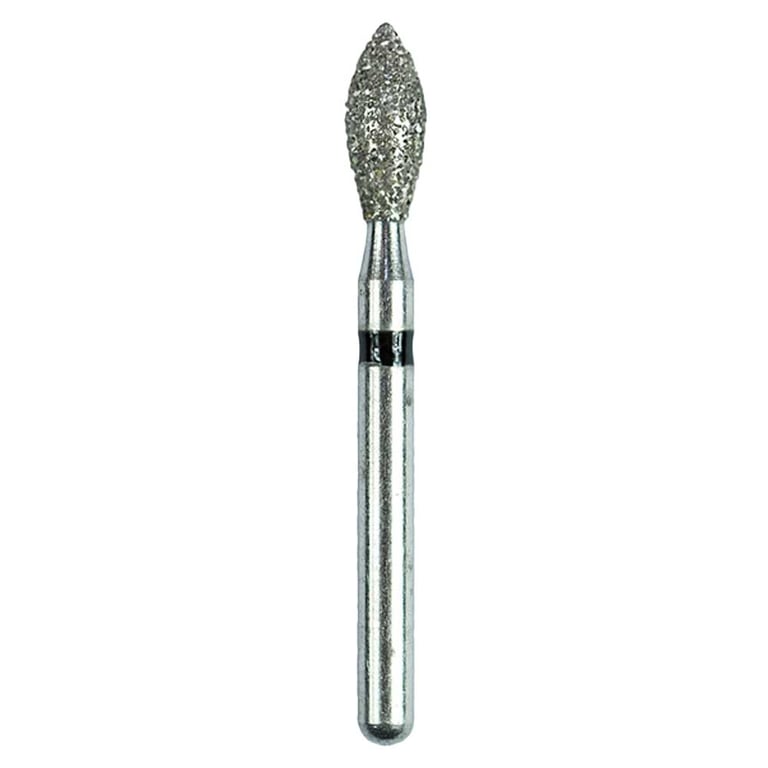 Defend FG #368.023 Super Coarse Football Shaped Diamond Bur, 5/Pk
