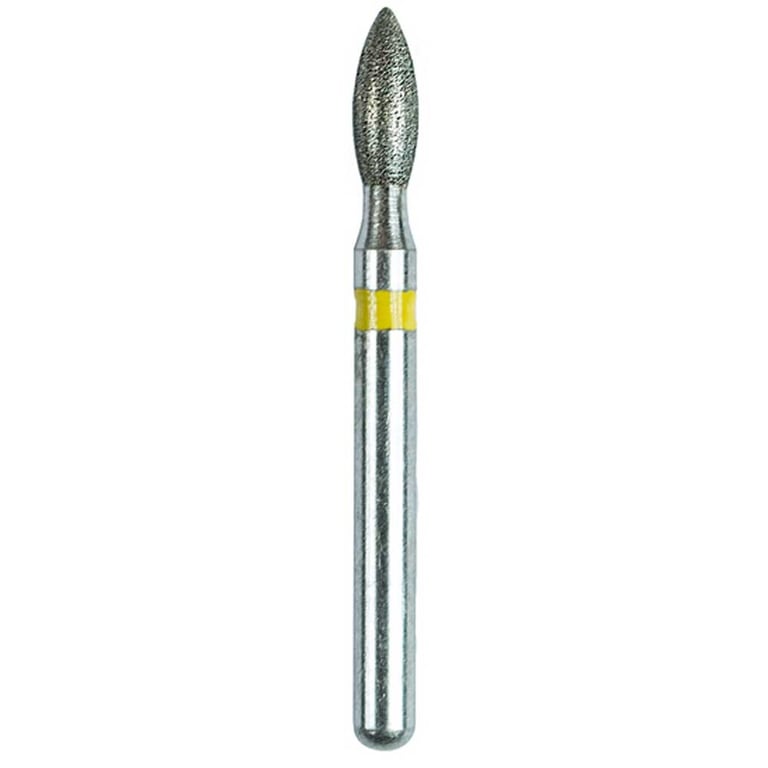 House Brand Dentistry Super Coarse Diamond Burs – 10 Pack, Football Shape, FG 368-023SC For Dental Procedures