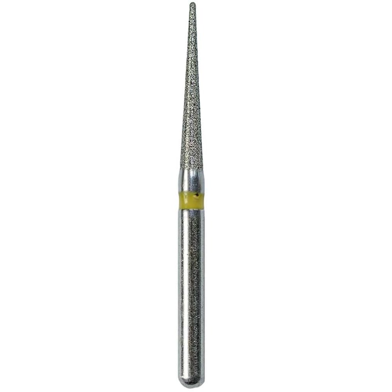 Defend FG #859.016 Super Fine Needle Shaped Diamond Bur, 5/Pk