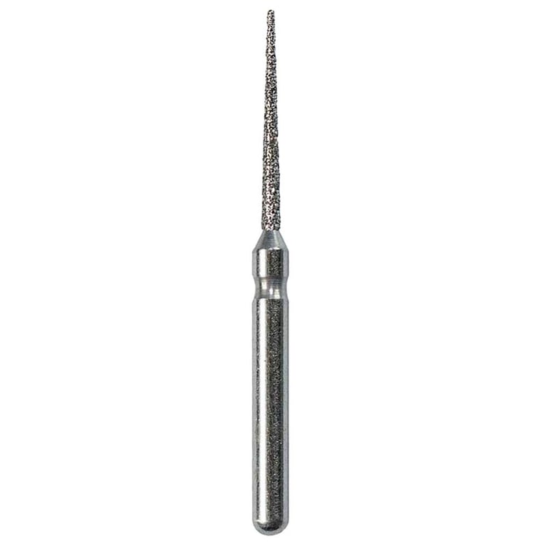 Defend FG #859.010 Medium Needle Shaped Diamond Bur, 5/Pk