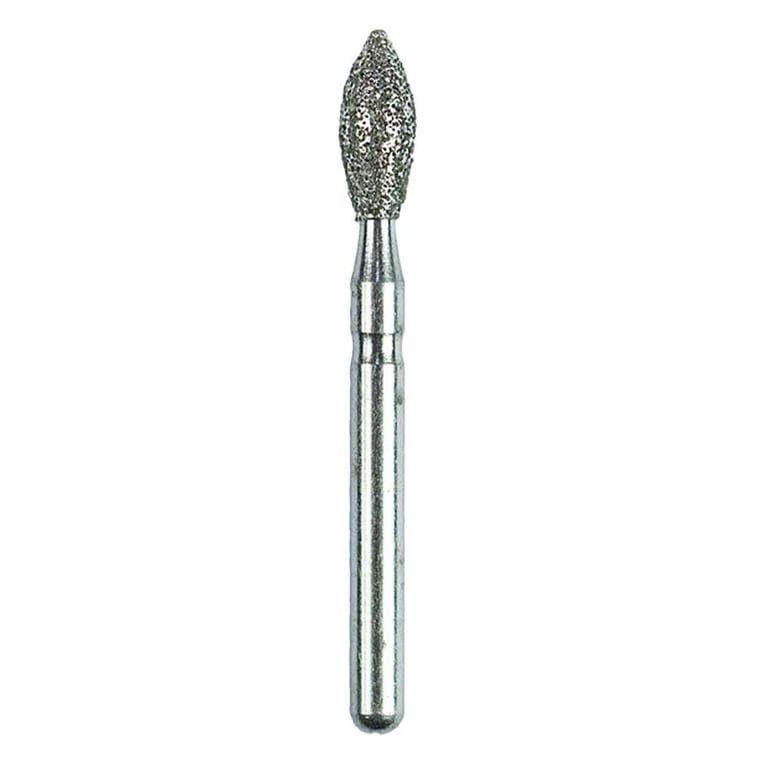 Defend FG #368.023 Medium Football Shaped Diamond Bur, 5/Pk