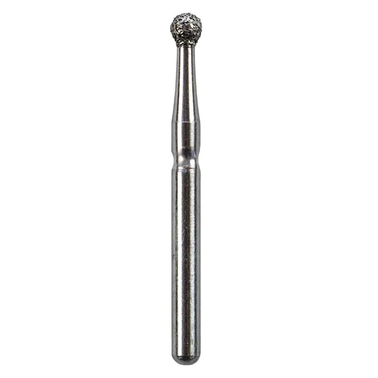 Defend FG #801.018 Medium Round Diamond Bur, 5/Pk
