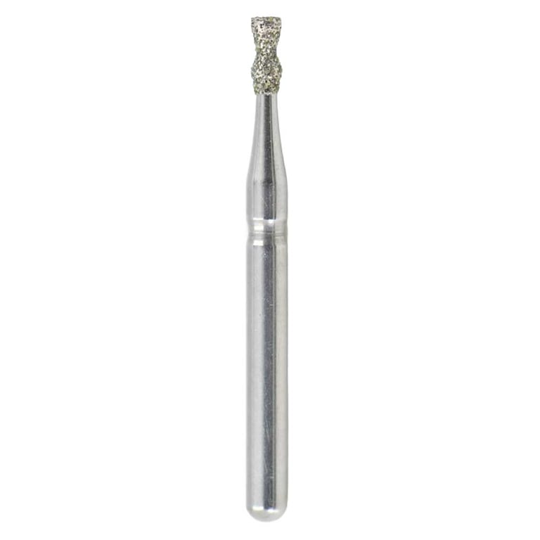 Defend FG #806.014 Medium Double Inverted Cone Diamond Bur, 5/Pk