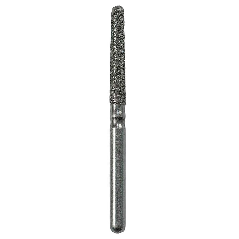 Defend FG #850.018 Medium Round End Taper Diamond Bur, 5/Pk