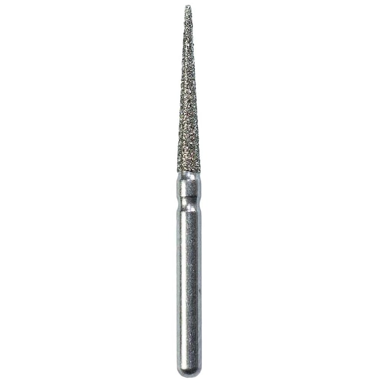 Defend FG #859L.016 Medium Long Needle Shaped Diamond Bur, 5/Pk
