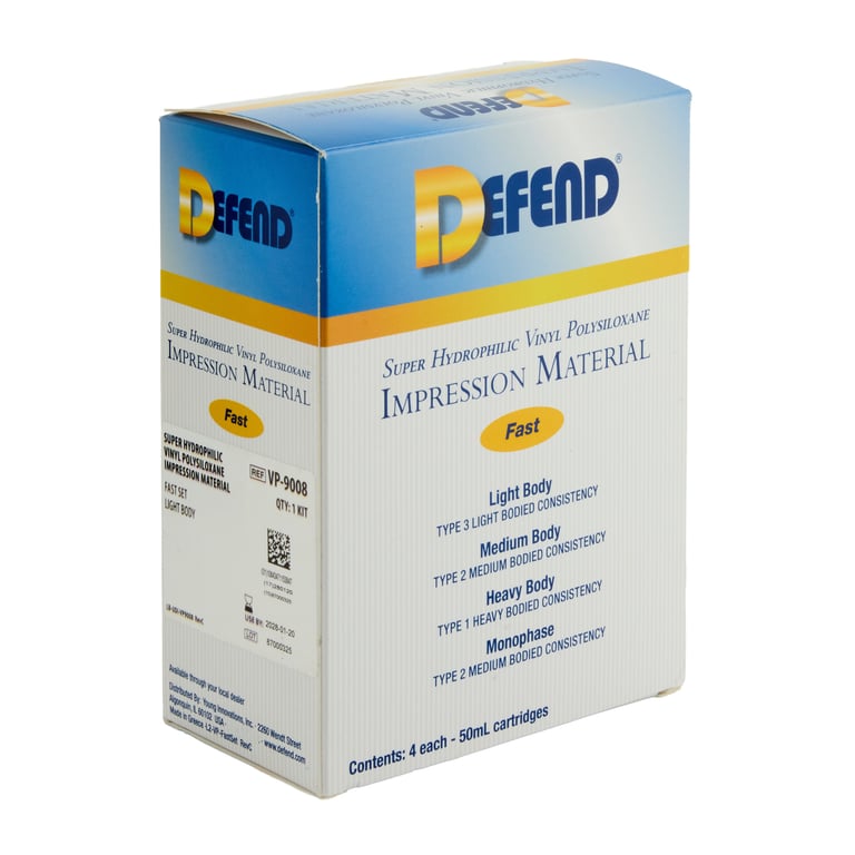 Defend VPS Impression Material Light Body, Fast S
