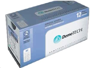 DemeLENE 5/0, 18" (45 cm) Polypropylene Blue Suture with Reverse Cutting C-3 Needle (3/8 circle