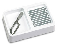 Ceri-Saw CeriSaw Posterior Kit: 1 CeriSaw Holder with 11 Blades. For Interproximal Finishing