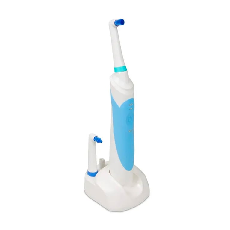 Rotadent ProCare Professional Rotary Toothbrush, White/Blue. The only power toothbrush clinically