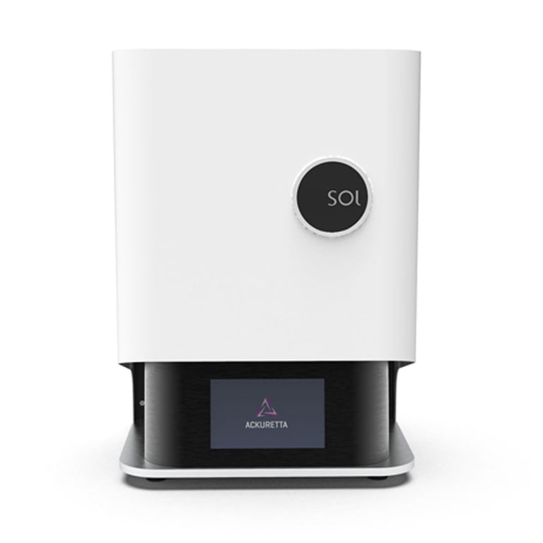 SOL 3D Printer w/Concierge Service, Single Unit. Includes: 1 L build platform, 1 vat & vat box, 2