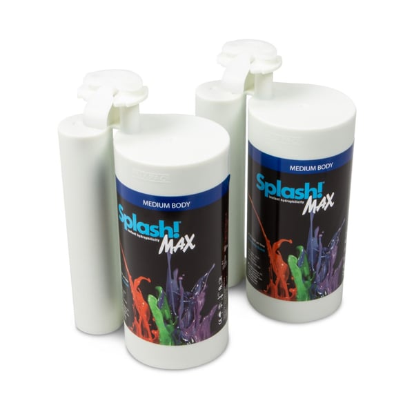 SplashMax Regular Set, Medium Body, (5:1) Refill Kit: 2 - 360 ml Jumbo Cartridges, 20 Auto-Mix