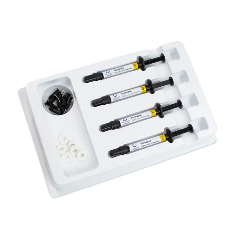 Virtuoso Flowable A1 Syringe - Light-cured, Low-viscosity Resin Composite. Box of 4 - 1 Gram