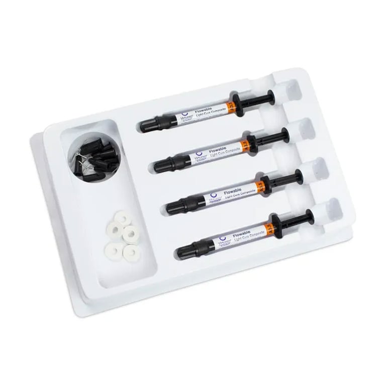 Virtuoso Flowable A3.5 Syringe - Light-cured, Low-viscosity Resin Composite. Box of 4 - 1 Gram