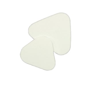 Dri-Angle Cotton Roll Substitutes - Plain, Assorted Sizes 360/Box. Covers Parotid area