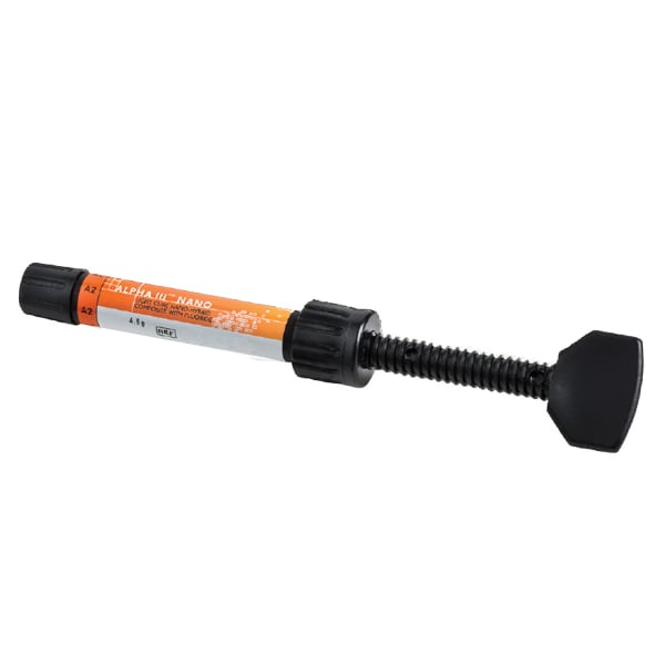 Alpha III Nano Light-Cure Composite - A1, 4.5g Syringe. Based on Bis-GMA, incorporating