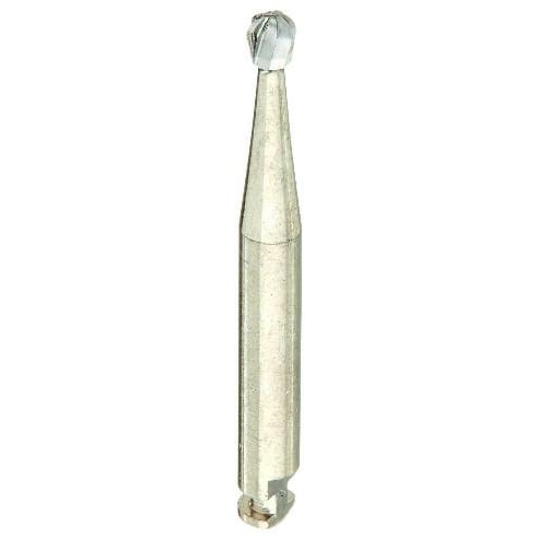 DentalRee RA #6 Round End Cross Cut Fissure Carbide Bur, 10/Pk. For Slow Speed Latch