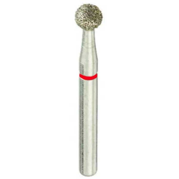 DentalRee FG #801.023 Fine Round Diamond Bur, 5/Pk