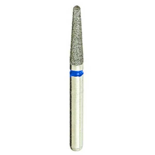 DentalRee FG #856N.018 Medium Round End Taper Narrow Diamond Bur, 5/Pk