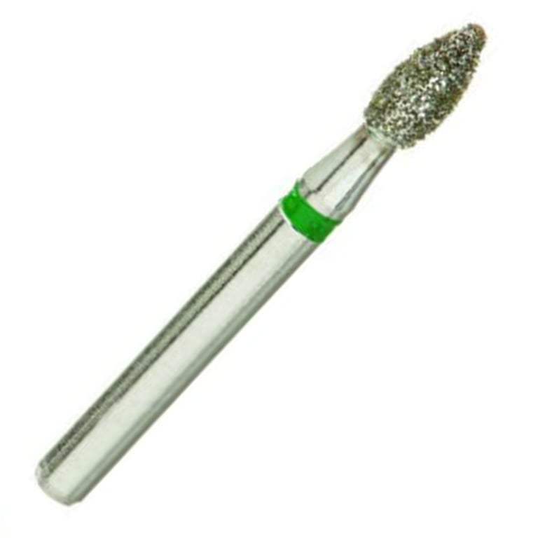 ValuDiamond FG #368.020 Coarse Grit Football Shaped Diamond Bur, 10/Pk. Head size 2.0mm, head