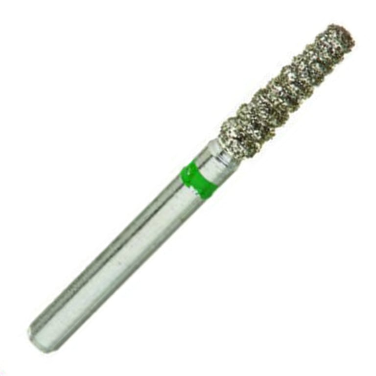 ValuDiamond FG #6055.018 Coarse Grit Gross Reduction Diamond Bur, 10/Pk. Head size 1.8mm,head tip