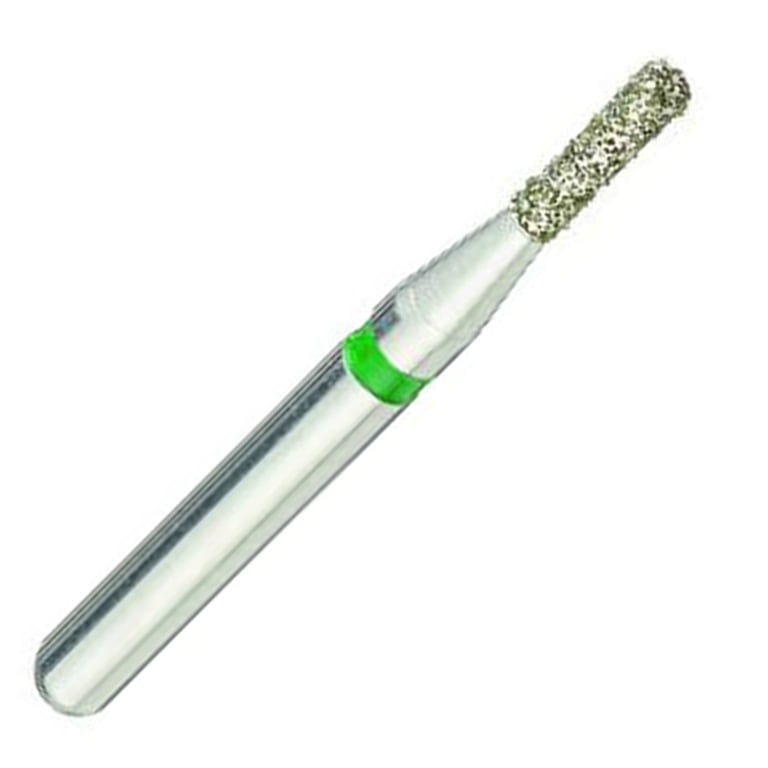 ValuDiamond FG #835.010 Coarse Grit Flat End Cylinder Diamond Bur, 10/Pk. Head size (V-835/010C)