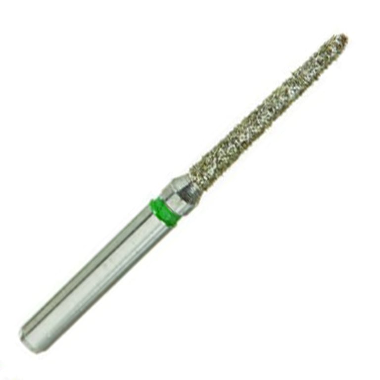 ValuDiamond FG #879K.012 Coarse Grit Modified Chamfer Diamond Bur, 10/Pk. Head size 1.2mm, head