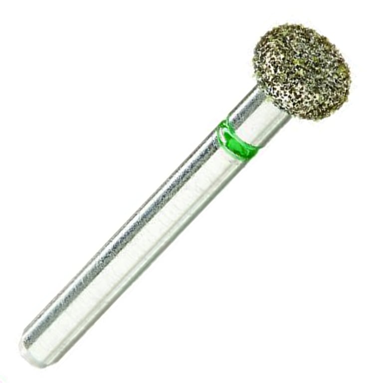 ValuDiamond FG #909.035 Coarse Grit Wheel Shaped Diamond Bur, 10/Pk. Head size 3.5mm, head length