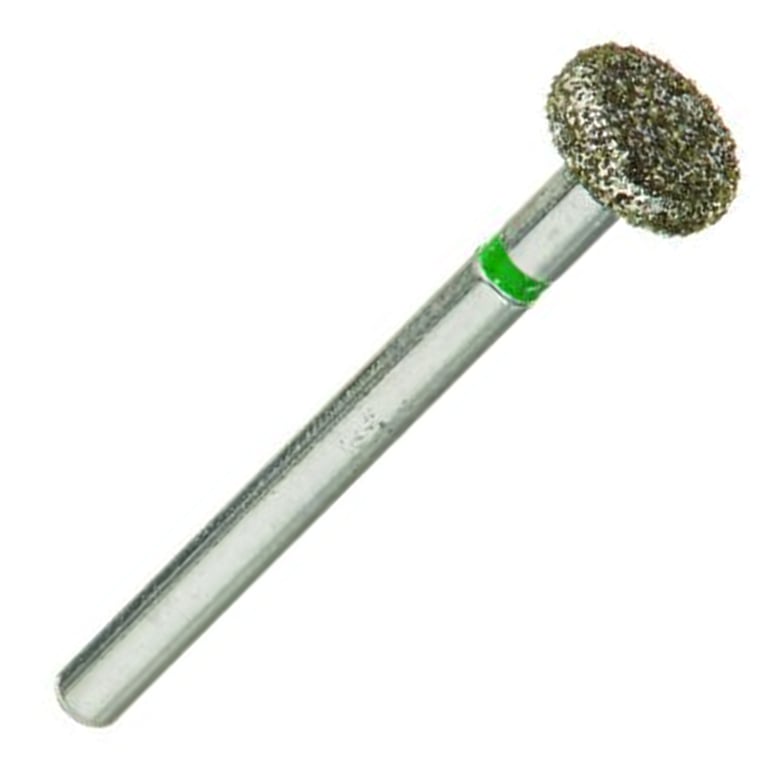 ValuDiamond FG #909.042 Coarse Grit Wheel Shaped Diamond Bur, 10/Pk. Head size 4.2mm, head length