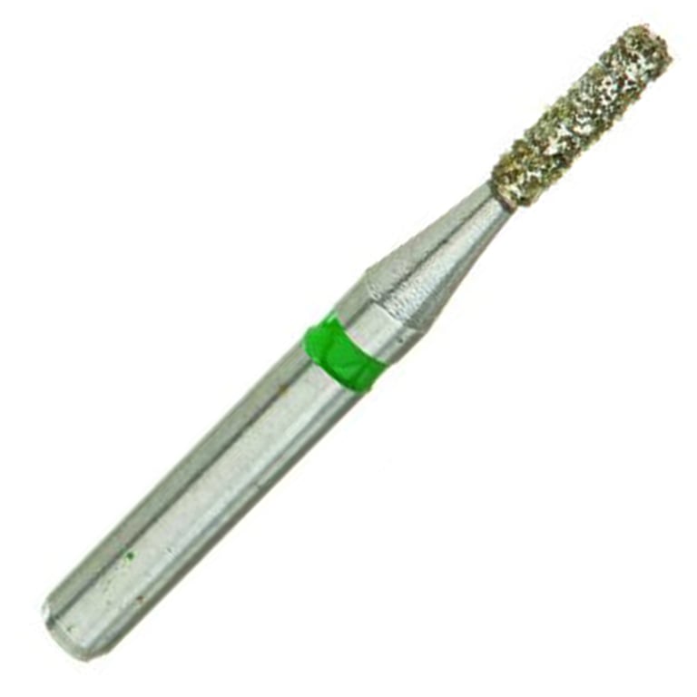 ValuDiamond FG #835.010 Coarse Grit Flat End Cylinder Diamond Bur, 10/Pk. Head size (V-S835/010C)