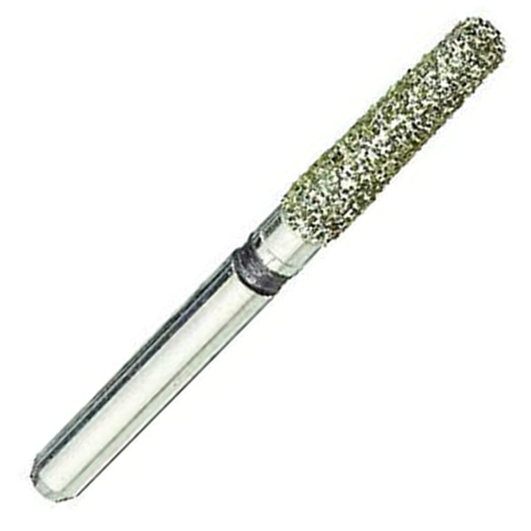 ValuDiamond FG #847.018 Extra Coarse Grit Flat End Shoulder Diamond Bur, 10/Pk. Head size 1.8mm