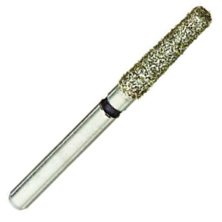 ValuDiamond FG #847KR.018 Extra Coarse Grit Modified Shoulder Diamond Bur, 10/Pk. Head size 1.8mm